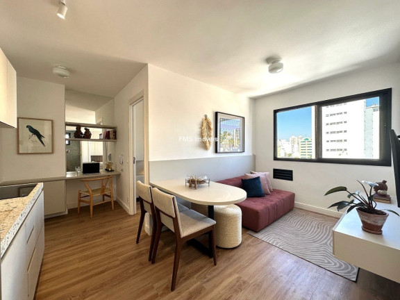 Imóvel com 1 Quarto à Venda, 34 m² em Bela Vista - São Paulo