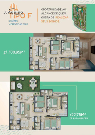 Imagem Apartamento à Venda, 100 m² em Porto Das Dunas - Aquiraz