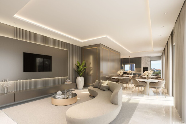 Imagem Apartamento com 3 Quartos à Venda, 77 m² em Perequê - Porto Belo