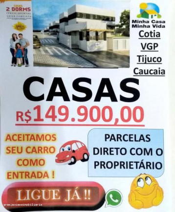 Imagem Casa com 2 Quartos à Venda, 81 m² em Residencial Veredas Clube - Vargem Grande Paulista
