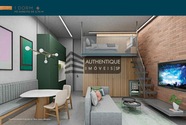 Imóvel com 1 Quarto à Venda, 23 m² em Brooklin - São Paulo