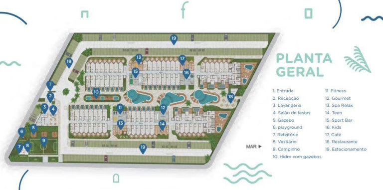 Imagem Flat à Venda, 22 m² em Carneiros - Tamandaré
