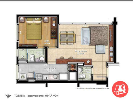 Imagem Apartamento com 2 Quartos à Venda, 82 m² em Passo D'areia - Porto Alegre