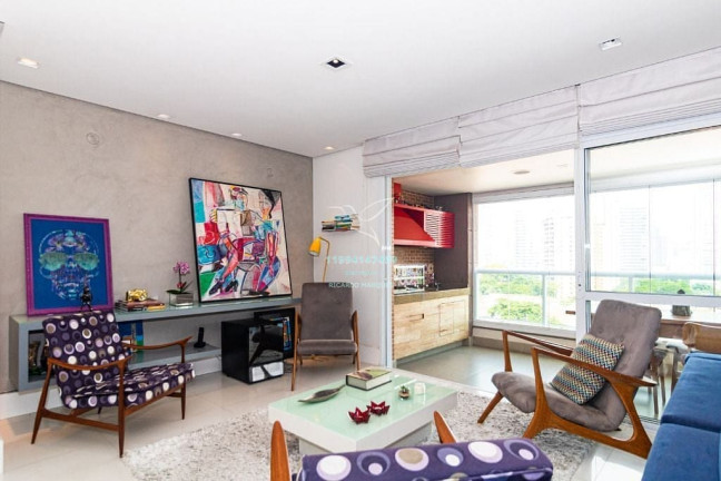 Imagem Apartamento com 3 Quartos à Venda, 130 m² em Cidade Monções - São Paulo Imagem Apartamento com 3 Quartos à Venda, 130 m² em Cidade Monções - São Paulo