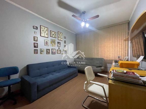 Imagem Apartamento com 3 Quartos para Alugar, 140 m² em José Menino - Santos