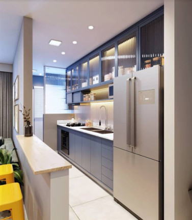 Imagem Apartamento com 2 Quartos à Venda, 67 m² em Guilhermina - Praia Grande