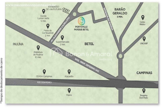 Imagem Terreno à Venda, 300 m² em Betel - Paulínia Imagem Terreno à Venda, 300 m² em Betel - Paulínia