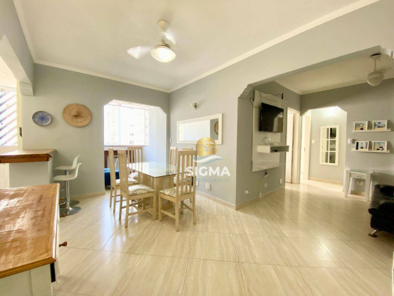 Apartamento com 2 Quartos à Venda, 65 m² em Pitangueiras - Guarujá