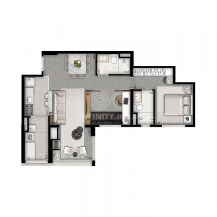 Imagem Apartamento com 2 Quartos à Venda, 69 m² em Vila Leopoldina - São Paulo