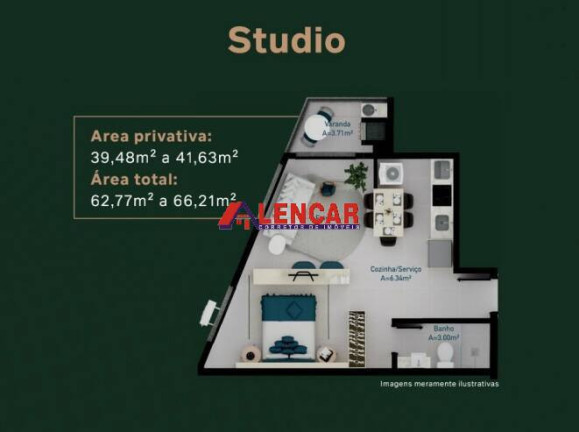 Imagem Apartamento com 2 Quartos à Venda, 69 m² em Cachoeira Do Bom Jesus - Florianópolis