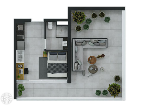 Imagem Studio com 1 Quarto à Venda, 17 m² em Santo Amaro - São Paulo Imagem Studio com 1 Quarto à Venda, 17 m² em Santo Amaro - São Paulo