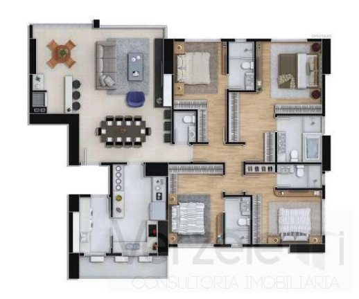 Imagem Apartamento com 4 Quartos à Venda, 165 m² em Centro - Balneário Camboriú