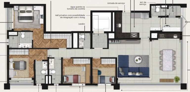 Imagem Apartamento com 3 Quartos à Venda, 141 m² em Moema - São Paulo