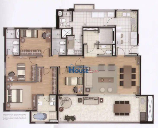 Imagem Apartamento com 3 Quartos à Venda, 152 m² em Itaim Bibi - São Paulo Imagem Apartamento com 3 Quartos à Venda, 152 m² em Itaim Bibi - São Paulo
