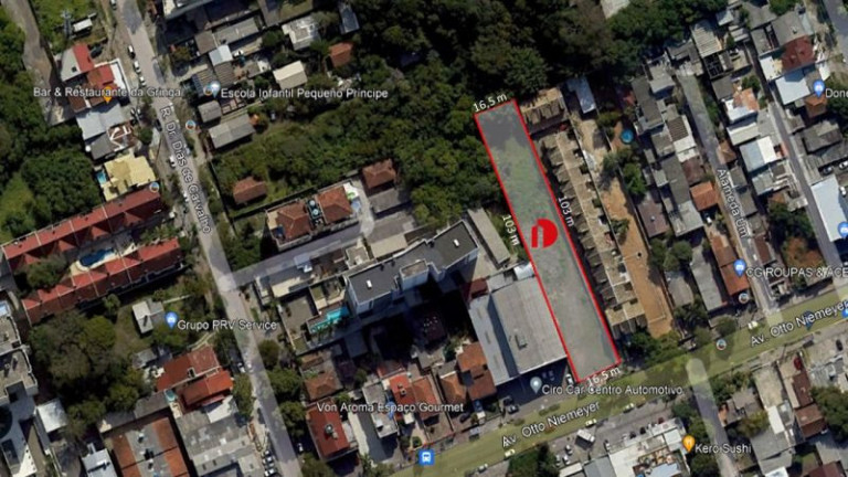 Terreno à Venda, 1.699 m² em Tristeza - Porto Alegre