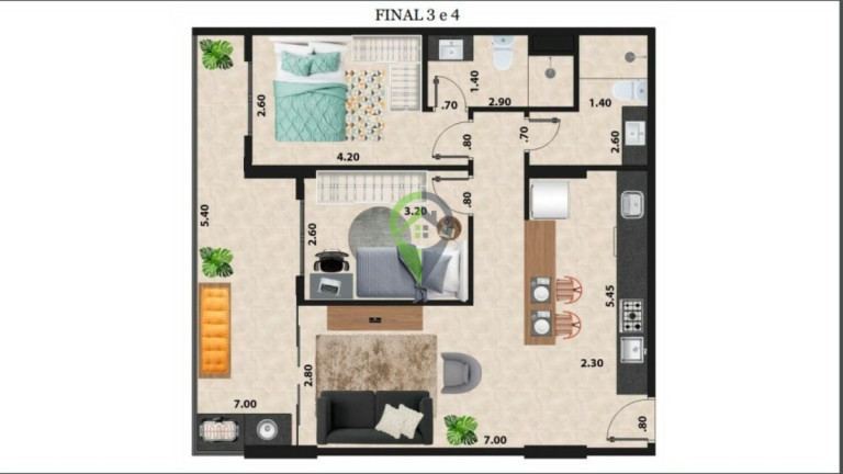 Imagem Apartamento com 2 Quartos à Venda, 74 m² em José Menino - Santos Imagem Apartamento com 2 Quartos à Venda, 74 m² em José Menino - Santos