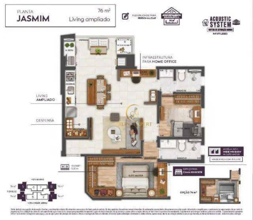 Imagem Apartamento com 2 Quartos à Venda, 76 m² em Jardim Satélite - São José Dos Campos Imagem Apartamento com 2 Quartos à Venda, 76 m² em Jardim Satélite - São José Dos Campos
