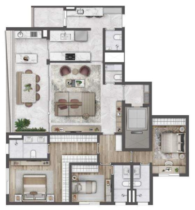 Imagem Apartamento com 3 Quartos à Venda, 288 m² em Moema - São Paulo Imagem Apartamento com 3 Quartos à Venda, 288 m² em Moema - São Paulo