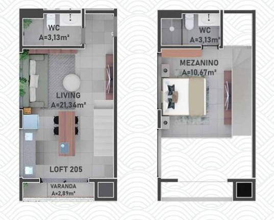 Imagem Apartamento com 1 Quarto à Venda, 52 m² em Novo Campeche - Florianópolis Imagem Apartamento com 1 Quarto à Venda, 52 m² em Novo Campeche - Florianópolis