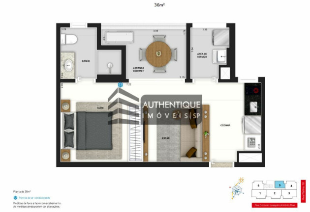 Imagem Apartamento com 1 Quarto à Venda, 52 m² em Tatuapé - São Paulo Imagem Apartamento com 1 Quarto à Venda, 52 m² em Tatuapé - São Paulo