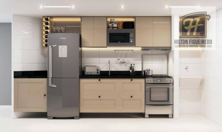 Imagem Apartamento com 2 Quartos à Venda, 53 m² em Bessa - João Pessoa