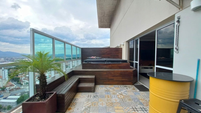 Apartamento com 1 Quarto para Alugar, 93 m² em Boqueirão - Santos