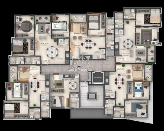 Imagem Apartamento com 1 Quarto à Venda, 22 m² em Aeroclube - João Pessoa