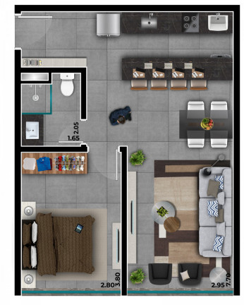 Imagem Apartamento com 1 Quarto à Venda, 27 m² em Praia De Atlântida - Xangri-lá Imagem Apartamento com 1 Quarto à Venda, 27 m² em Praia De Atlântida - Xangri-lá