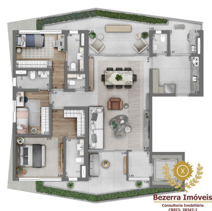 Imagem Apartamento com 3 Quartos à Venda, 143 m² em Vila Olímpia - São Paulo Imagem Apartamento com 3 Quartos à Venda, 143 m² em Vila Olímpia - São Paulo
