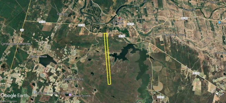 Terreno à Venda, 1.779.300 m² em Pedregal - Aracati