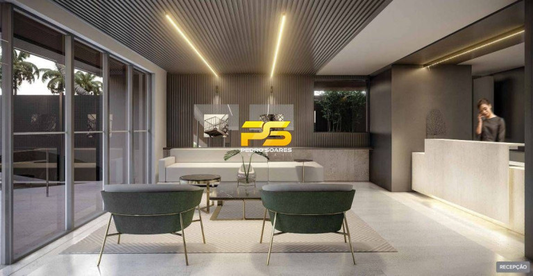 Imagem Apartamento com 1 Quarto à Venda, 46 m² em Jardim Oceania - João Pessoa