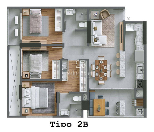 Imagem Apartamento com 3 Quartos à Venda, 86 m² em Praia Brava - Itajaí
