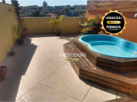 Cobertura com 3 Quartos à Venda, 197 m² em Parque Das Nações - Santo André
