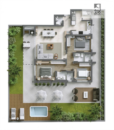 Imagem Apartamento com 3 Quartos à Venda, 275 m² em água Verde - Curitiba Imagem Apartamento com 3 Quartos à Venda, 275 m² em água Verde - Curitiba