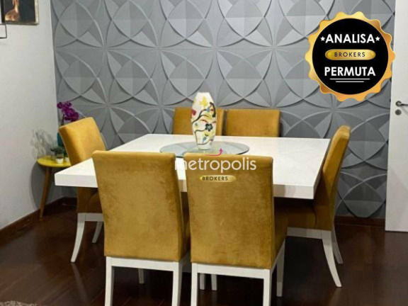 Apartamento com 3 Quartos à Venda, 130 m² em Parque Das Nações - Santo André