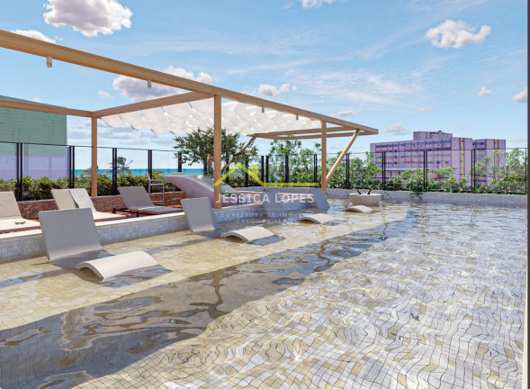 Imagem Kitnet com 1 Quarto à Venda, 27 m² em Cabo Branco - João Pessoa