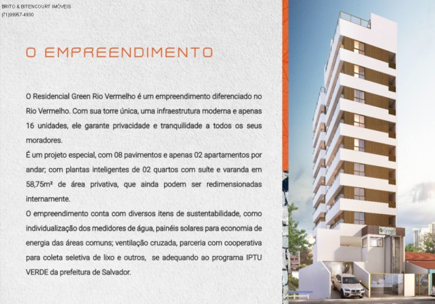 Imagem Imóvel com 2 Quartos à Venda, 59 m² em Rio Vermelho - Salvador Imagem Imóvel com 2 Quartos à Venda, 59 m² em Rio Vermelho - Salvador