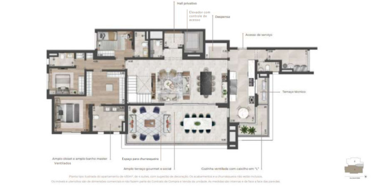 Imagem Apartamento com 4 Quartos à Venda, 217 m² em Pinheiros - São Paulo Imagem Apartamento com 4 Quartos à Venda, 217 m² em Pinheiros - São Paulo