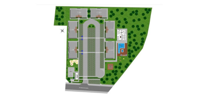 Imagem Apartamento com 2 Quartos à Venda, 49 m² em Viva Verde -  Programa Casa Verde Amarela - Vargem Grande Paulista
