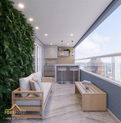 Imagem Imóvel com 2 Quartos à Venda, 59 m² em Mirim - Praia Grande