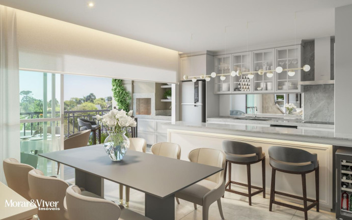 Imagem Apartamento com 2 Quartos à Venda, 90 m² em Mercês - Curitiba