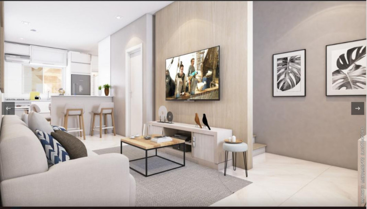 Apartamento com 2 Quartos à Venda, 63 m² em Balneário Parque Marinho - Mongaguá