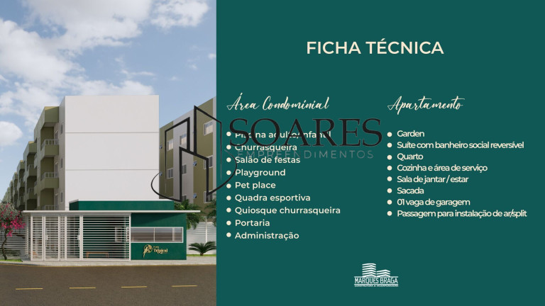 Imagem Apartamento com 2 Quartos à Venda, 46 m² em Coqueiro - Belém