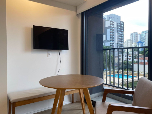 Imagem Apartamento com 1 Quarto para Alugar, 24 m² em Brooklin - São Paulo
