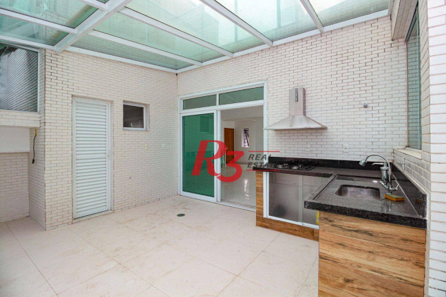 Imagem Cobertura com 3 Quartos à Venda, 290 m² em Gonzaga - Santos