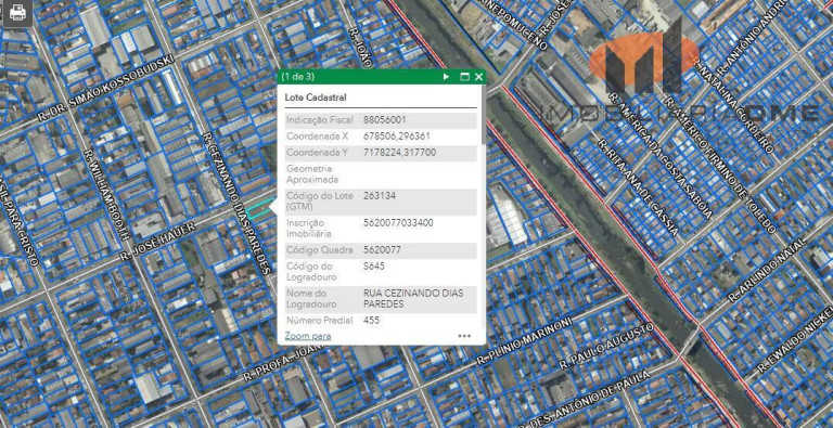 Terreno à Venda, 995 m² em Boqueirão - Curitiba