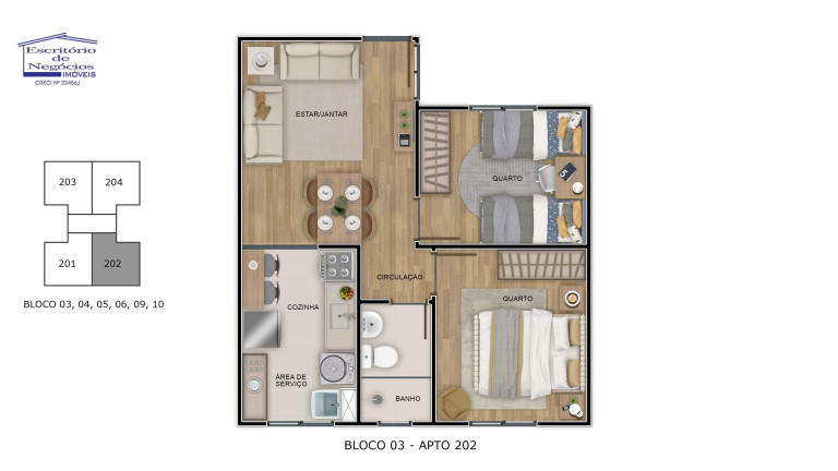 Imagem Imóvel com 2 Quartos à Venda, 40 m² em Hípica - Porto Alegre