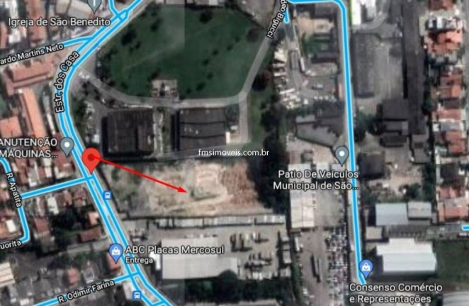 Imagem Terreno para Alugar, 7.474 m² em Bairro Dos Casas - São Bernardo Do Campo Imagem Terreno para Alugar, 7.474 m² em Bairro Dos Casas - São Bernardo Do Campo