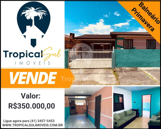 Imagem Casa com 6 Quartos à Venda, 200 m² em Primavera - Pontal Do Parana