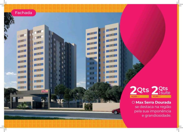 Apartamento com 2 Quartos à Venda,  em Setor Serra Dourada - 3ª Etapa - Aparecida De Goiânia